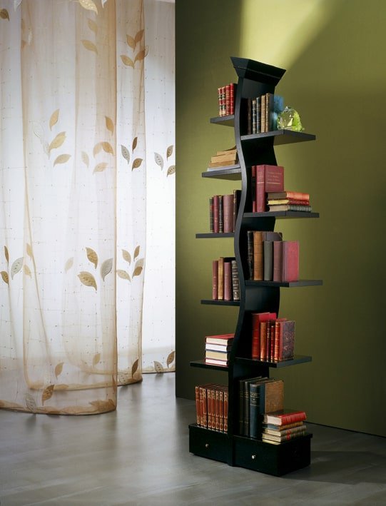 Libreria-lampada Giovane albero