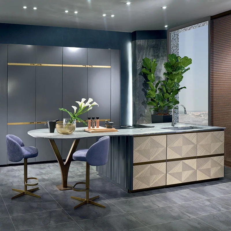 Isola cucina Optical Skin