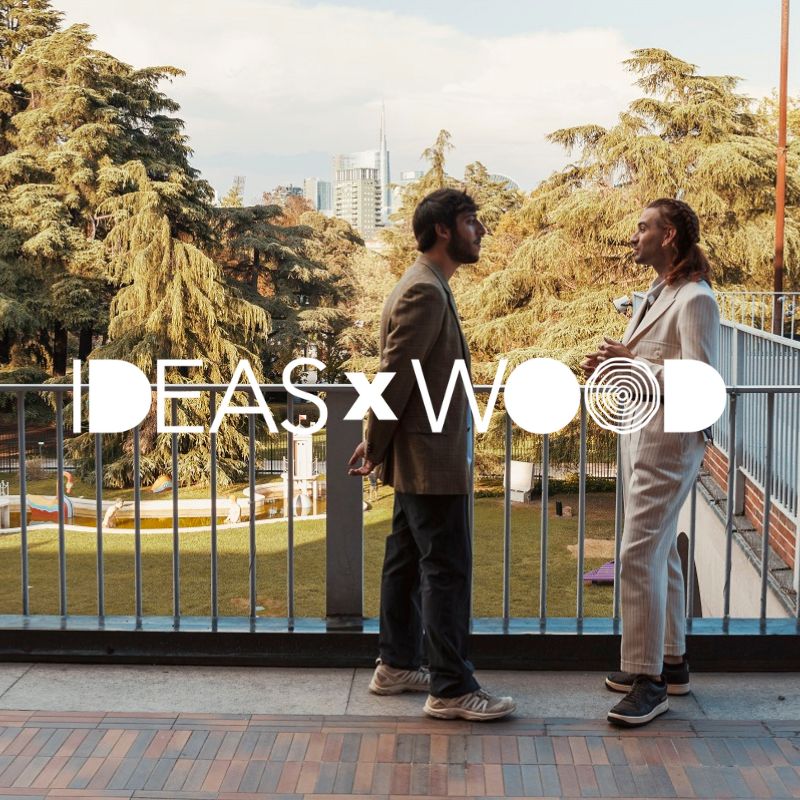 Final awards ceremony of the ideasXwood contest 2023 edition – Carpanelli Award, at the Triennale di Milano, Salone d’Onore.