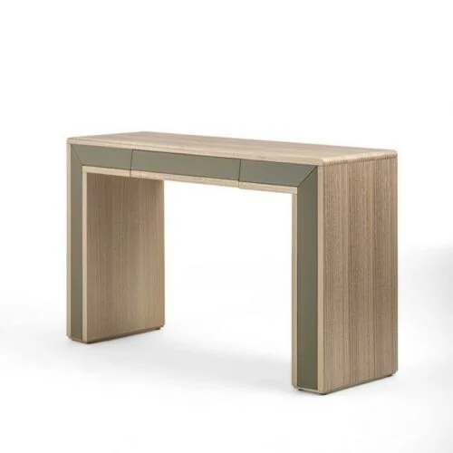 Galileo Lux designer wooden console table for the entrance or living room, Italian furniture by Carpanelli.