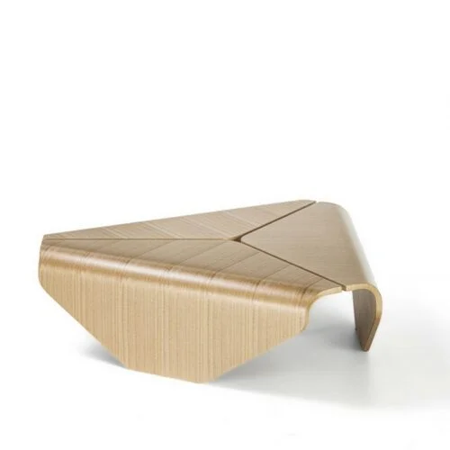 Nara designer coffee table for the living room or office, made in Italy by Carpanelli.