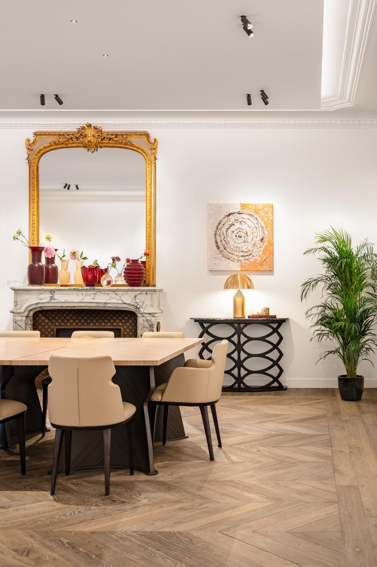 Rappresentanza_Permanente_Italia_Unesco_Sala_Riunioni_Tavolo_e_sedie_Carpanelli_quadri_Lo_Monaco_Vasi_Venini Rappresentanza Permanente Italia Unesco Sala Riunioni Tavolo e sedie Carpanelli quadri Lo Monaco Vasi Venini scaled