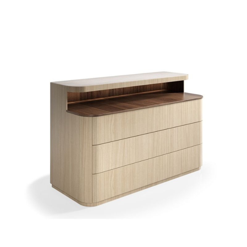 Alma chest of drawers with shelf