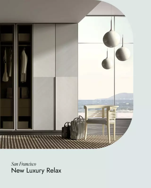 Luxury vibes conveyed by light lines only. For the night area of this apartment in San Francisco we used exclusively natural materials such as the precious woods of Pama and light Tay. Check out the full project 👉 visit our website#carpanelli #carpanellifurniture #italiandesign #interiordesign #luxuryfurniture #madeinitaly #furnituredesign #homedecor #moderndesign #arredamento #interiordecor #handmadefurniture